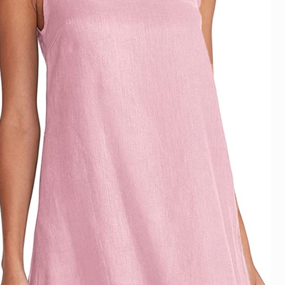 🤍 Minimalist Linen Tank – New With Tags 🤍